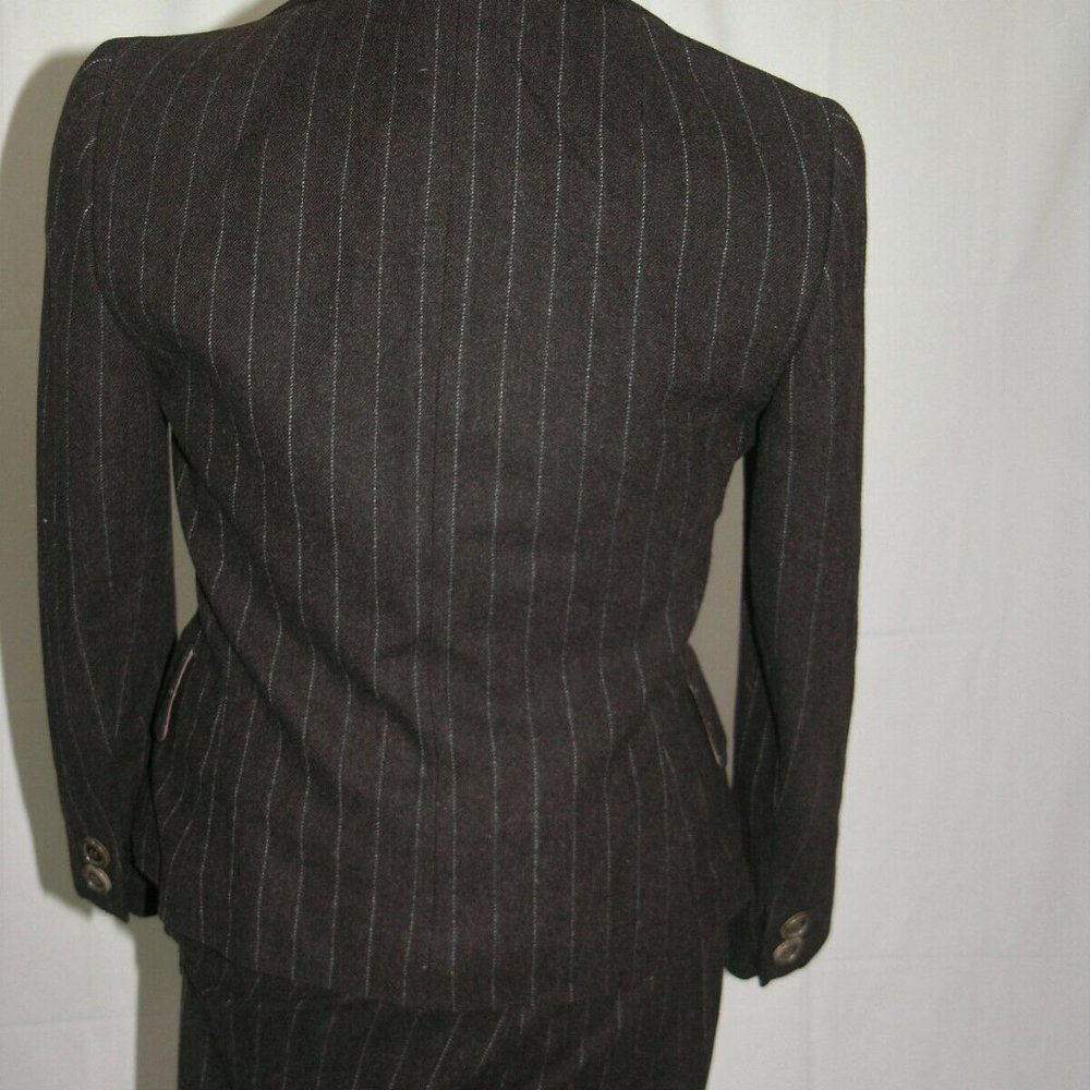 Akris Mainline Three Button Pant Suit Size 6 - image 8